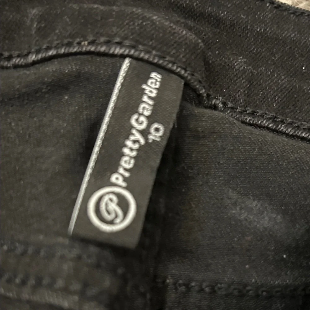 PrettyGarden Classic Black Women's Jeans - size 10 - Picture 3 of 6